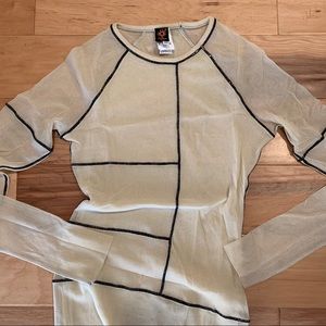 Mesh Top by Jean Paul Gaultier Soleil